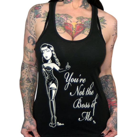 You're Not The Boss Of Me Tank Top