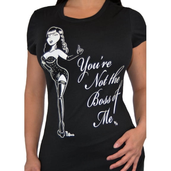 You're Not The Boss Of Me Tee