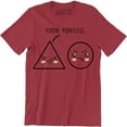 thumbnail image 1 of You're Pointless Triangle Circle Funny Gift Shapes Mens Graphic Men T-Shirt, 1 of 4