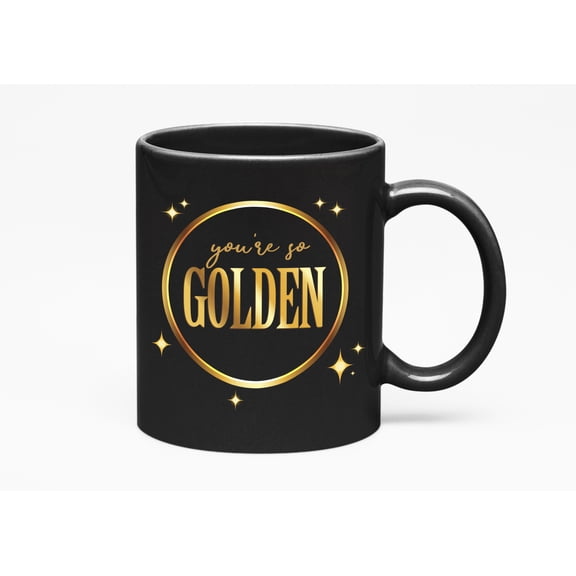 You're So Golden Song Lyrics Cup or Merch, Kitchen, Black 11oz Ceramic Mug