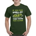 thumbnail image 1 of You're Too Close Funny T-Shirt Men -Smartprints Designs, Male x-Large, 1 of 4