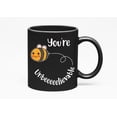 thumbnail image 1 of You're Unbeeeeelievable feat. a Bee, a Beekeeper, Black 11oz Ceramic Mug, 1 of 5