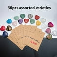 thumbnail image 1 of You're a Gem" Valentine Cards with Heart Shaped Gemstones, School Classroom Exchange and Party Favors C, 1 of 3