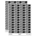 thumbnail image 1 of You're a Star Teacher Student School Sticker Set - Black - Matte Finish - 1.25" Mini, 1 of 7