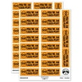 thumbnail image 1 of You're an Eggs-pert Expert Teacher Student School Sticker Set - Orange - Gloss Finish - 2.00" Large, 1 of 7