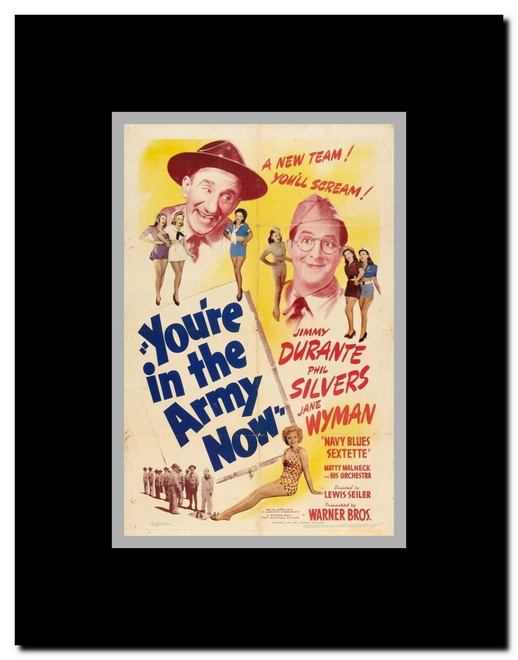 You're in the Army Now Framed Movie Poster