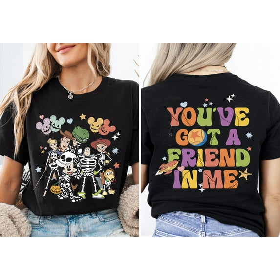 You've Got A Friend In Me Shirt, Toy Story Halloween Sweatshirt, Woody & Co Halloween Trip Shirt