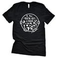 thumbnail image 1 of You've Got A Friend in Me T-Shirt for Women Men Unisex Funny Letter Print Shirt Cute Graphic Short Sleeve Tees Tops (Black-3X Large), 1 of 7