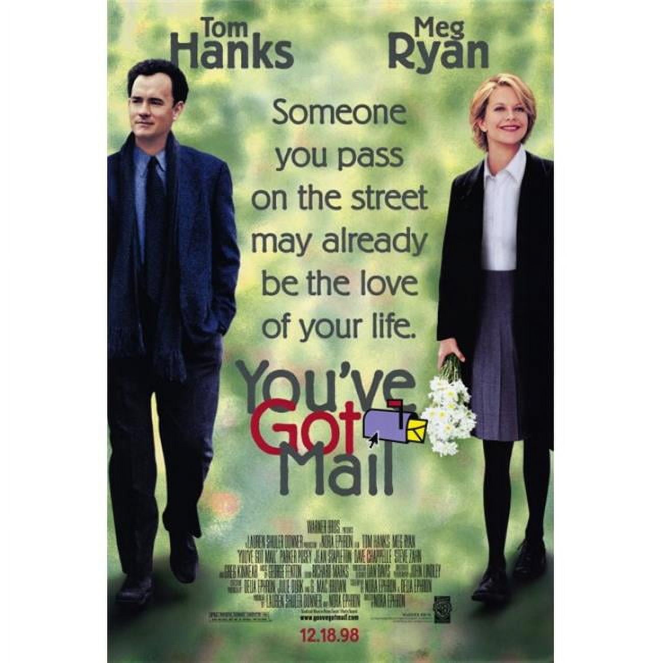 You've Got Mail Movie Poster Print (27 x 40) - Walmart.com, image size:1300x1300