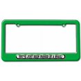 thumbnail image 1 of You've Just Been Passed by a Snail License Plate Tag Frame, Multiple Colors, 1 of 1