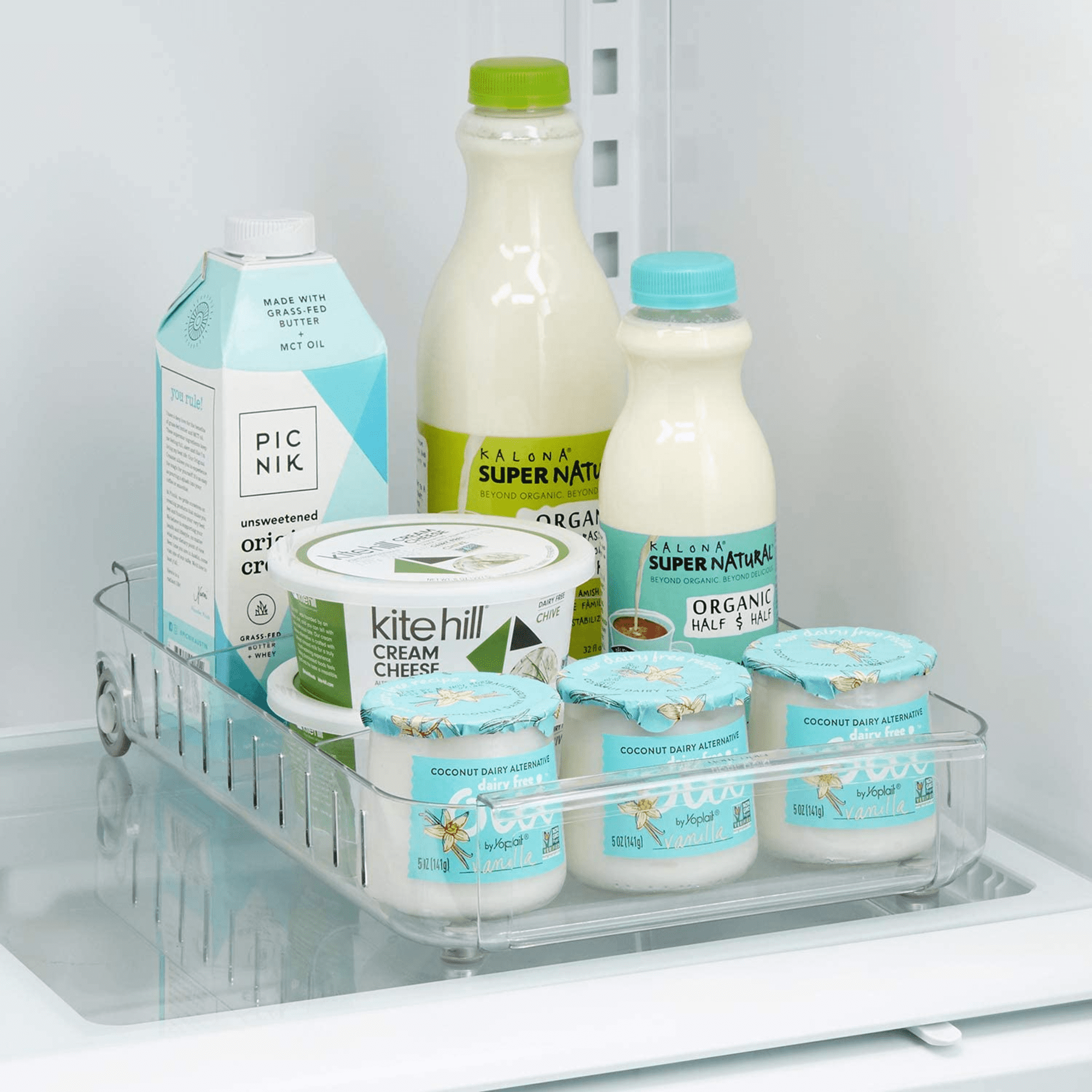 YouCopia RollOut Fridge Caddy, 9" x 15"
