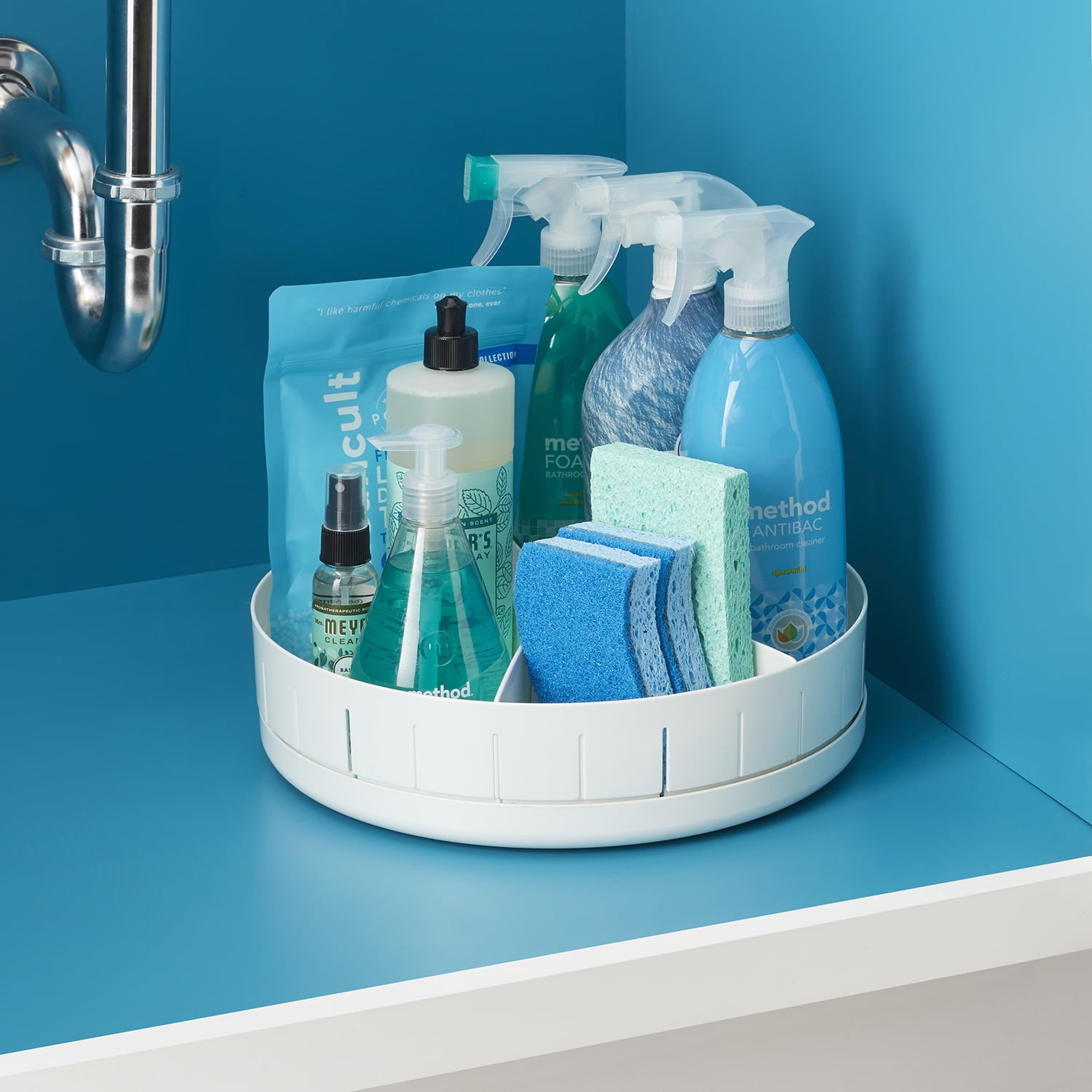 5 Genius Under-Sink Storage Solutions. #DIY # KitchenStroage #  BathroomStorage #Organizing #S…