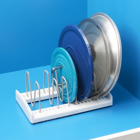 YouCopia StoreMore® Adjustable Lid Organizer, Standard, White