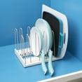 thumbnail image 1 of YouCopia StoreMore Cookware Rack Adjustable Pan Organizer, 1 of 3