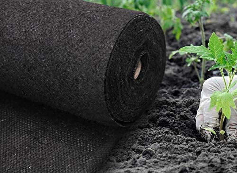 YouLLin 3FT*300FT 5.8oz Landscape Fabric Weed Barrier, Durable & Heavy