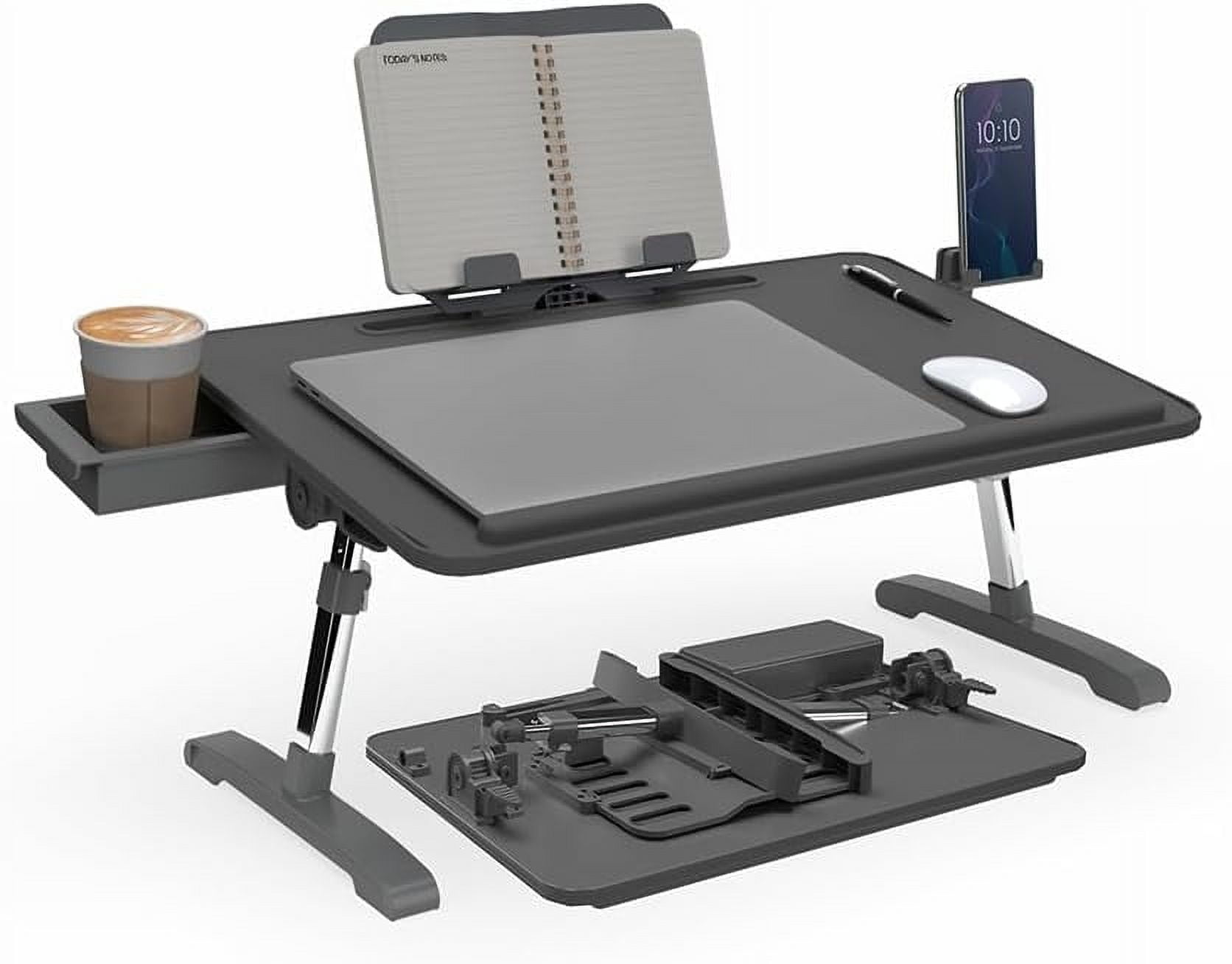 YouLLin TotalDesk Portable Modern Workstation and Lap Desk with ...