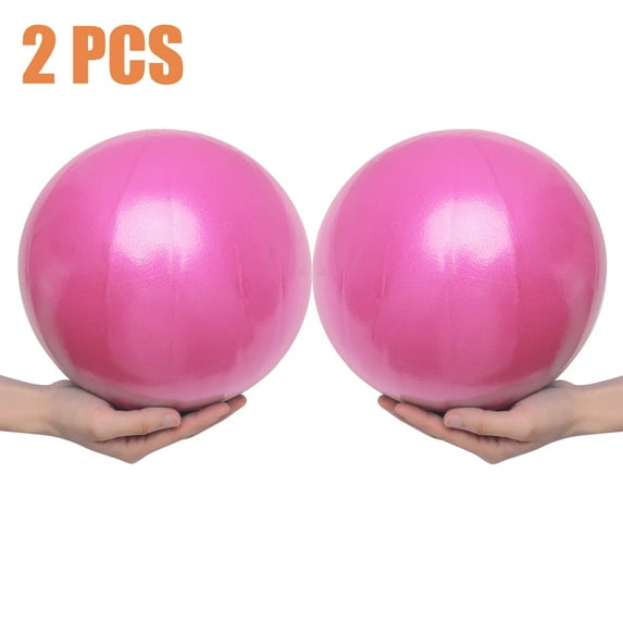 YouLoveIt 1/2/3/4pcs Exercise Pilates Ball 8inches Stability Ball Exercise Pilates Balls for Yoga, Barre, Training and Physical Therapy, Improves Balance