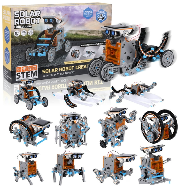 STEM Robotics Building Kits for Kids Ages 8-12 - DIY Engineering Toys and  Projects