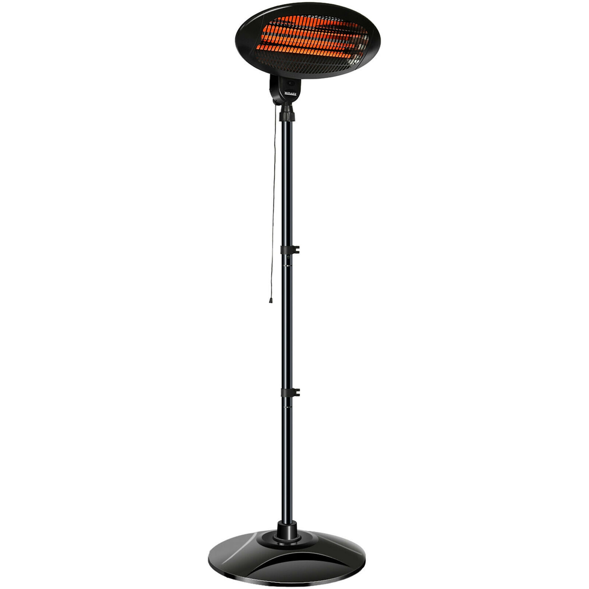 YouLoveIt 1500W Electric Standing Patio Heater 1500W Infrared Outdoor ...