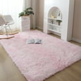 thumbnail image 1 of YouLoveIt Area Rugs Rectangle Plush Area Rug Non-Slip Floor Mat Carpet Plush Area Rug Fluffy Floor Rug Large Fuzzy Area Rugs Fluffy Room Carpets for Living Room, Bedroom, Home Decor, 1 of 8