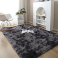 thumbnail image 1 of YouLoveIt Area Rugs Rectangle Plush Area Rug Non-Slip Floor Mat Carpet Plush Area Rug Fluffy Floor Rug Large Fuzzy Area Rugs Fluffy Room Carpets for Living Room, Bedroom, Home Decor, 1 of 8