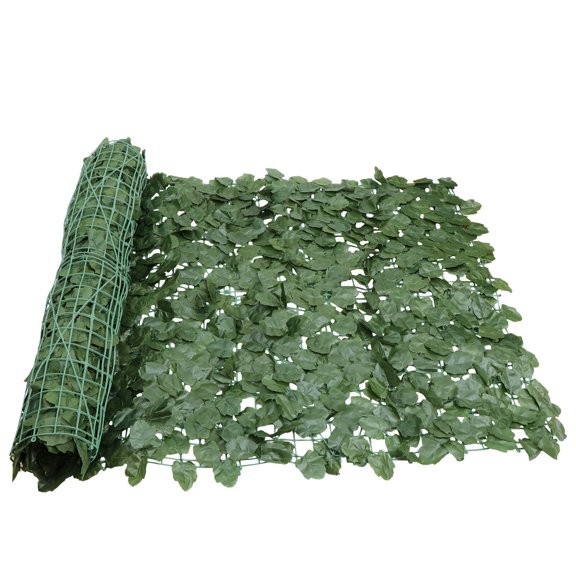 YouLoveIt Artificial Ivy Privacy Fence Wall Screen, 39"x98" Artificial Hedges Fence and Faux Ivy Maple Leaf Decoration Decorative Fence for Outdoor Garden Decor