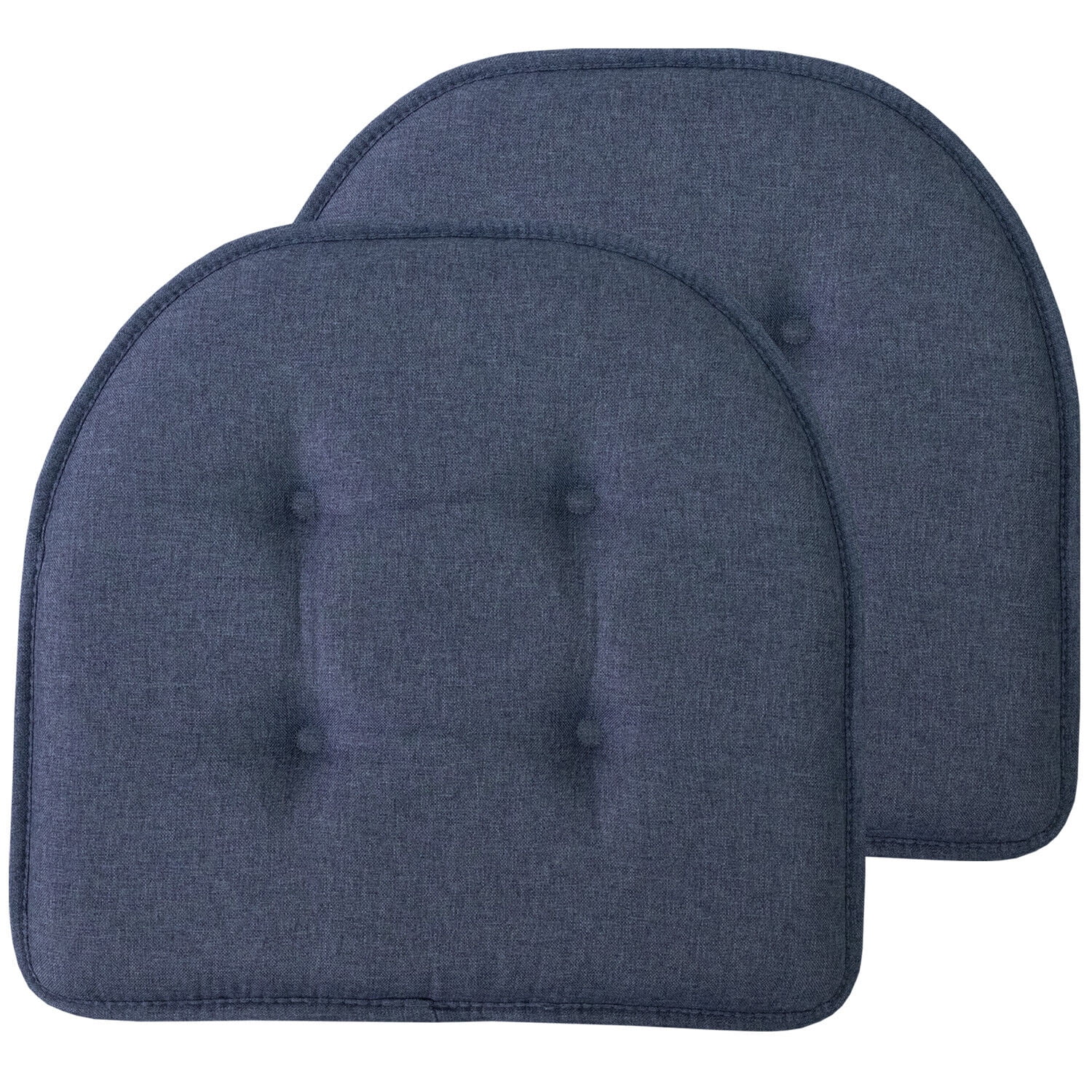 YouLoveIt Chair Cushion Non Slip Memory Foam Kitchen Seat Pad Non-Slip ...