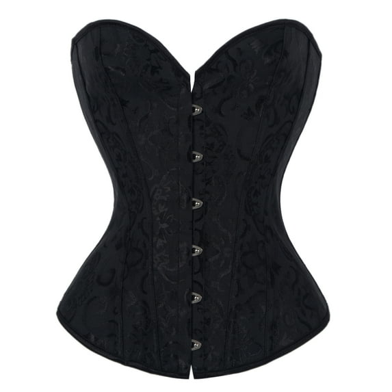 YouLoveIt Corset for Women Satin Underbust Corset Bustier Waist Training Cincher Plus Size Corsets Plus Size Overbust Bridal Corset Bustier Bodyshaper Top