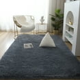 thumbnail image 1 of YouLoveIt Fluffy Shag Area Rugs Anti-Skid Large Fuzzy Shag Fur Area Rugs Home Decorative Floor Mat Living Room Bedroom Anti-skid Carpet, Multi colors, 1 of 5