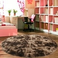 thumbnail image 1 of YouLoveIt Fuzzy Round Rug for Bedroom, Round Area Rug Fluffy Circle Carpet Furry Rugs Soft Fluffy Floor Rug Non-Slip Decorative Floor Mat Plush Shaggy Rug Home Decor, 3 Sizes, 1 of 8