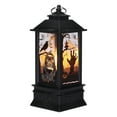 thumbnail image 1 of YouLoveIt Halloween LED Lanterns Decorative Hanging Lights Battery Operated LED Candle Halloween Lantern Light Decoration Light Up Hanging Tabletop Haunted House Decoration Porch, 1 of 8