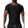 thumbnail image 1 of YouLoveIt Men Waist Trainer Vest Body Shaper Hot Sweat Shirt Body Shaper Tank Top Waist Trainer Short Vest Shirt Sauna Enhancing Clothing Slimming Trimmer Shirt, 1 of 8
