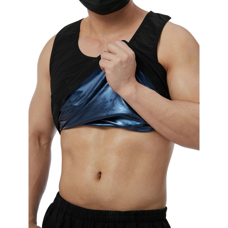 YouLoveIt Men Waist Trainer Vest Sauna Tank Top Body Shaper Waist
