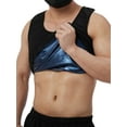 thumbnail image 1 of YouLoveIt Men Waist Trainer Vest Sauna Tank Top Body Shaper Waist Trainer Cincher Compression Shapewear Sauna Ultra thin Sweat Shirt Hot Corset Body Shaper Workout Shirt, 1 of 7
