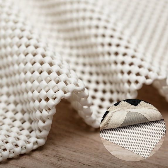 YouLoveIt Modern Floor Rug Anti-skid Area Rug Modern Abstract Floor Carpet Stain Resistant Area Rug Living Room Bedroom Area Rug Non-Shedding 5.2x7.5ft Area Rug Pad(5x7ft)