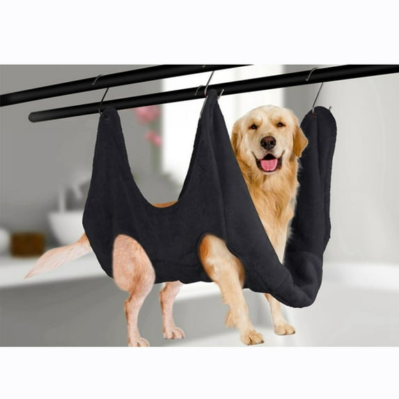 YouLoveIt Pet Dog Hammock Towel Drying Towel pet Grooming Hammock Restraint Bag, Pet Bath Towel Drying Towel for Bathing Washing Grooming and Trimming Nail