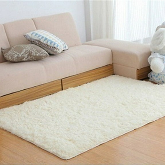 YouLoveIt Plush Shag Area Rugs Anti-slip Nursery Rug Fluffy Rugs Shag Rugs for Bedroom Living Room Modern Indoor Home Floor Carpet Fuzzy Decorative Floor Rugs Home Decor, 4 Sizes