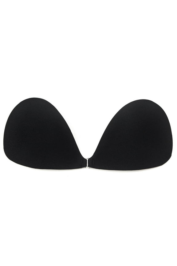 Self Adhesive Silicone Bras Women's Seamless Strapless Invisible Bras Push Up Bra Backless Sticky Bras Reusable Silicone Covering Nipple Bras