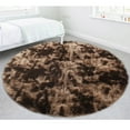 thumbnail image 1 of YouLoveIt Soft Round Area Rug Fluffy Circle Rug for Kids Girls Boys Room Indoor Plush Circular Nursery Rugs Cute Cozy Area Rugs Fluffy Shag Circular Rug, 8 colors, 1 of 8