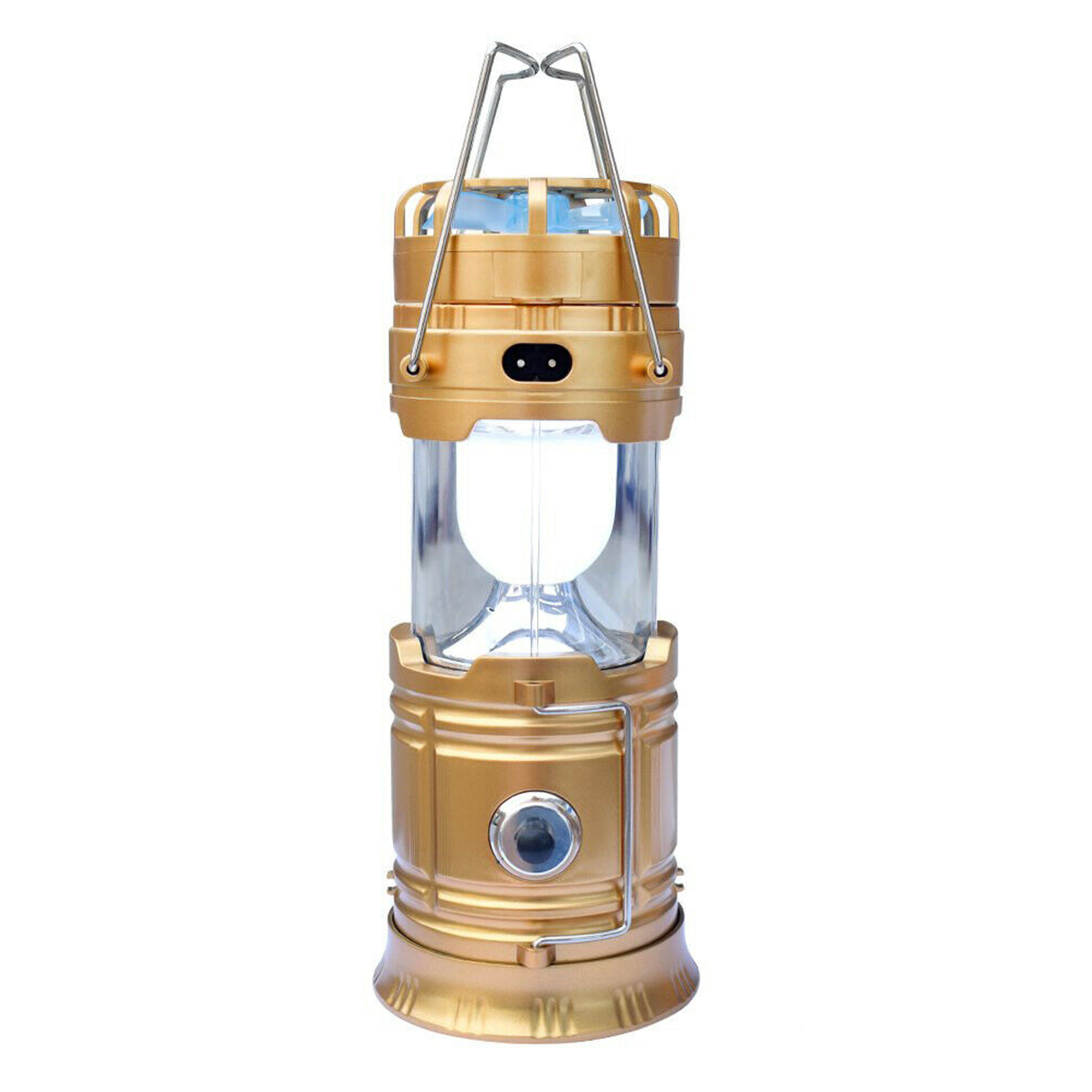 YouLoveIt Solar Rechargeable LED Light Solar Power LED Camping Lantern Light Tent Lamp Flashlight with Fan
