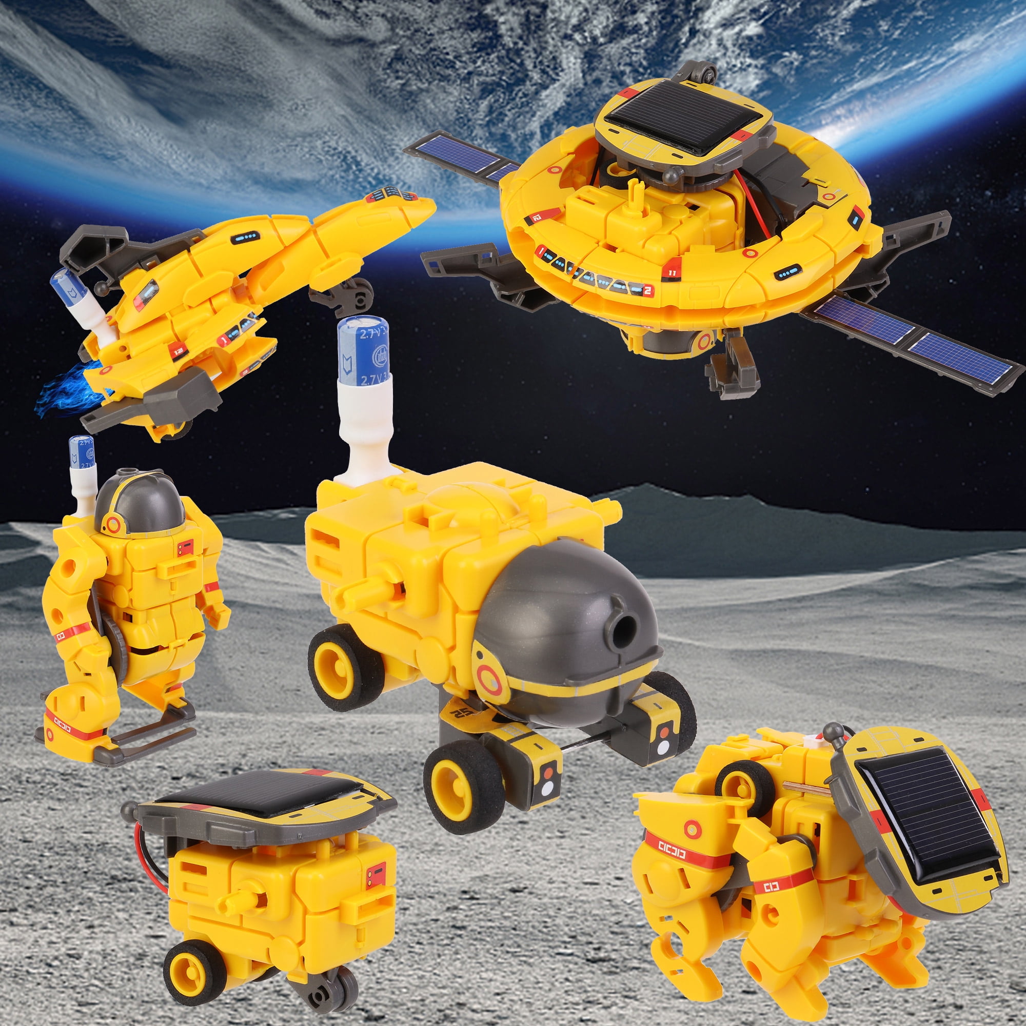 YouLoveIt Solar Robot Toys 6in1 STEM Science Kits for Kids Age 812