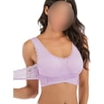 thumbnail image 1 of YouLoveIt Sports Bras for Women Lace Front Cross Side Buckle Wireless Seamless Sports Bra Pullover Bra reathable Underwear Sport Bras for Workout Fitness Yoga, 1 of 8