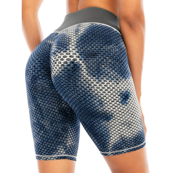 YouLoveIt Tummy Control Yoga Shorts Women's High Waist Fitness Yoga Shorts Running Quick-dry Compression Shorts Women Leggings Cycling Butt Lifting Yoga Shorts