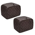 thumbnail image 1 of YouLoveIt Two Slices Toaster Cover Waterproof Protector Dust Cover Polyester Toaster Oven Dustproof Cover Bread Toaster Cover Bakeware Protector, 1/2/4 PCS, 1 of 7