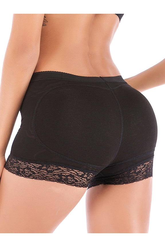 Women Butt Lifter Hip Enhance Panties Seamless Body Shaper Women Butt Pad Lace Panties Enhancer Underwear Shapewear Women's Seamless Panty Shapewear