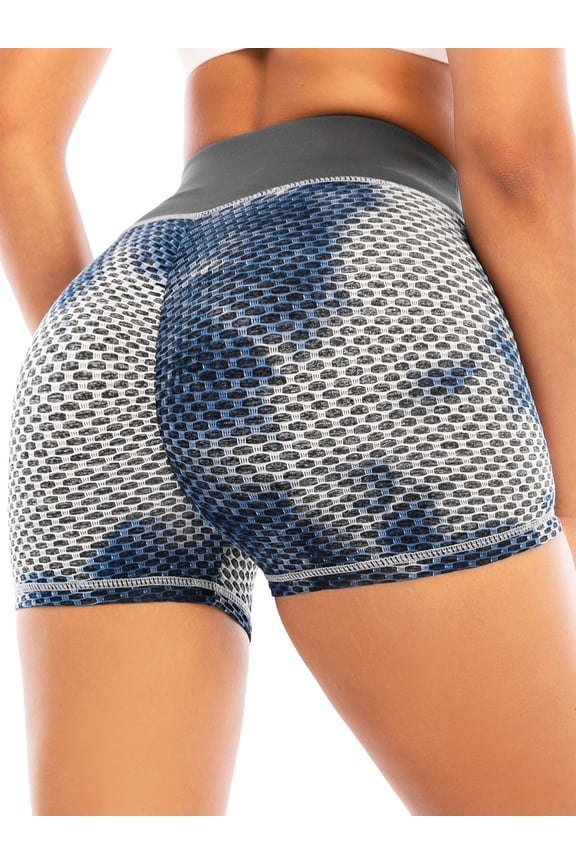 Women High Waist Workout Yoga Shorts Women Bottom Shorts Push up Butt Lift Mini Hot Pants Quick Dry Activewear Running Workout Shorts Pants