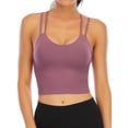 thumbnail image 1 of YouLoveIt Women Padded Sports Bra, Women Ladies Yoga Tank Tops Vest, Summer Padded Sport Bra Yoga Vest Tops for Yoga Fitness Running, 1 of 8
