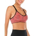 thumbnail image 1 of YouLoveIt Women Racerback Sports Bra Women's Sports Bras Wireless Bra Removable Padded Sports Bras for Women Yoga Bra Crop Tops, 1 of 6