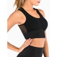 thumbnail image 1 of YouLoveIt Women Sports Bra Yoga Bra Top Fitness Activewear Sexy Hollow Back Running Crop Tops Mesh Workout Bras Padded Cups Sports Bra Fitness Yoga Bra, 1 of 7