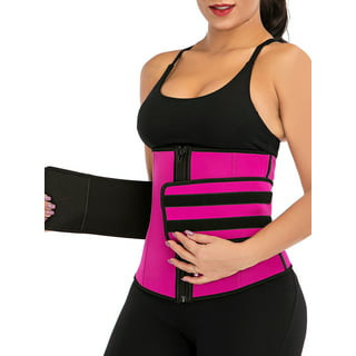 Tummy Grip Belt Waist Trainer Trimmer and Slimming Corset 3 Hooks Girdle  with Wire Support Shapewear